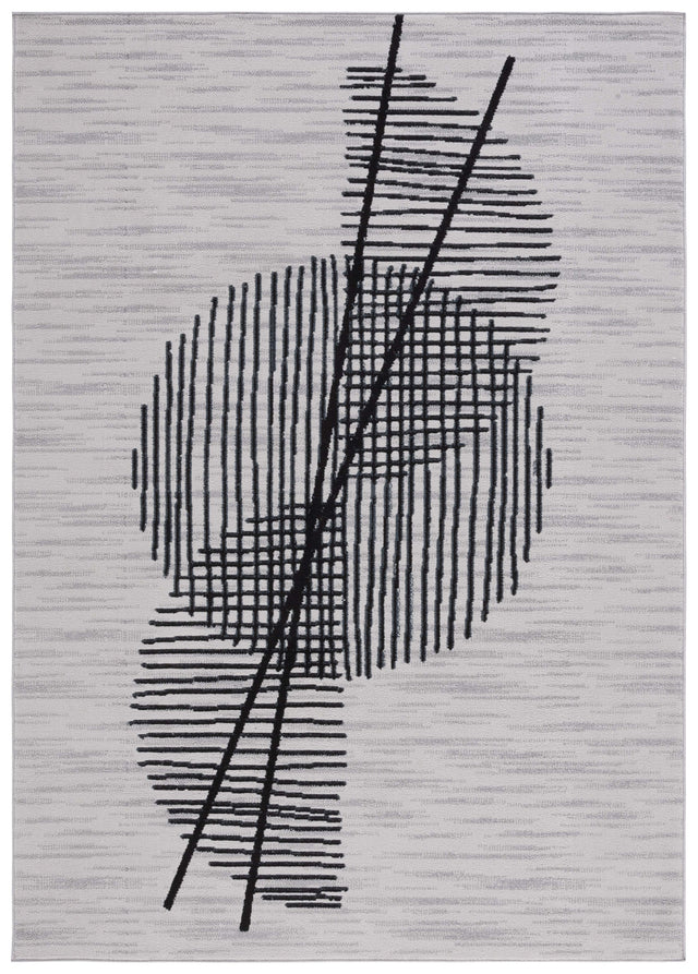 Safavieh Odyssey Ody830F Grey/Black Rug.