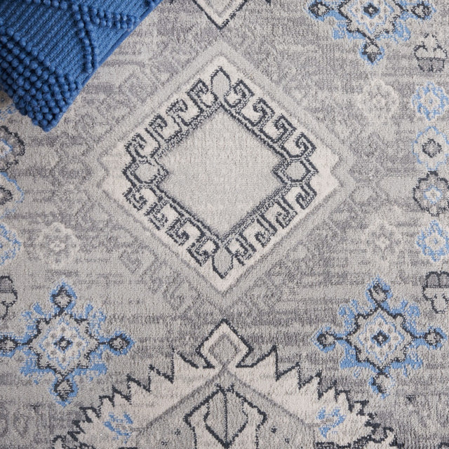 Safavieh Odyssey Ody864G Grey/Light Blue Rug.