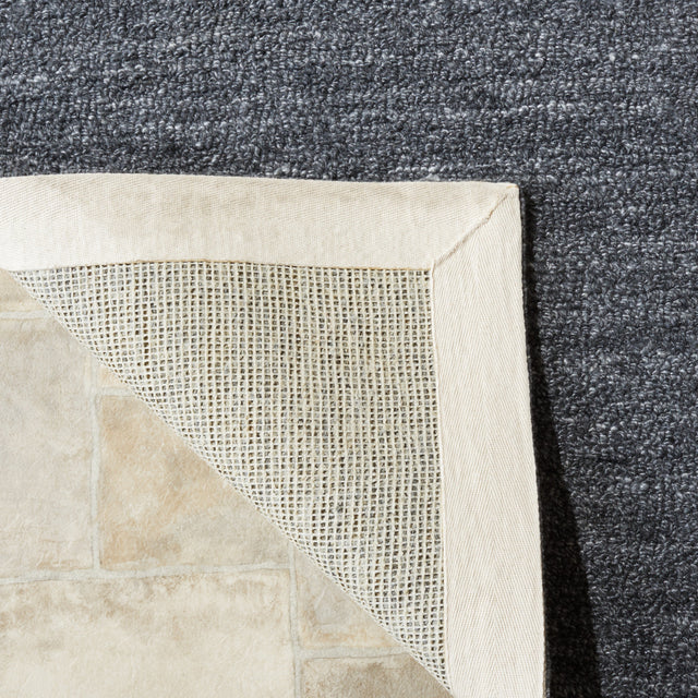 Safavieh Outdoor Micro-Loop Omp101G Dark Grey Rug.