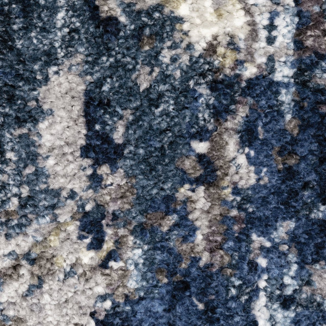 Oriental Weavers Aspen 2061L Grey/ Blue Rug.