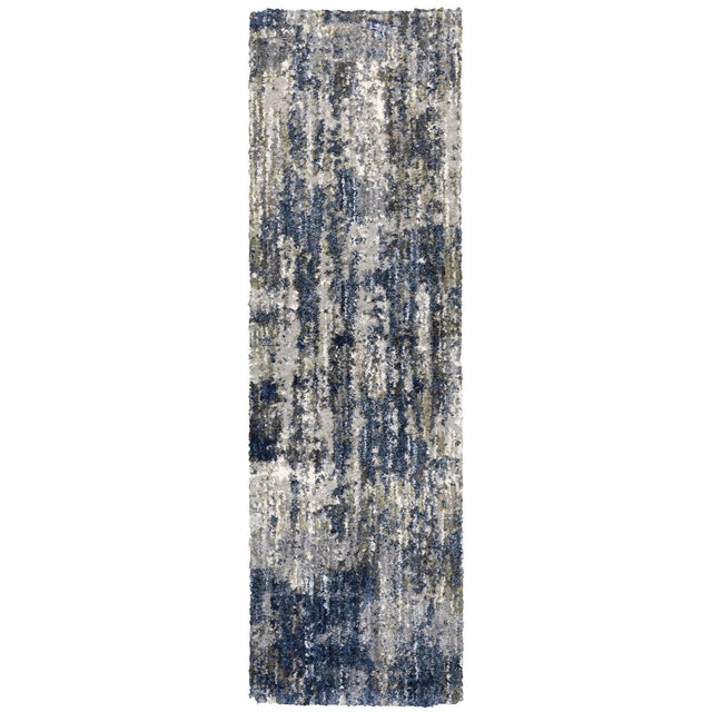 Oriental Weavers Aspen 2061L Grey/ Blue Rug.