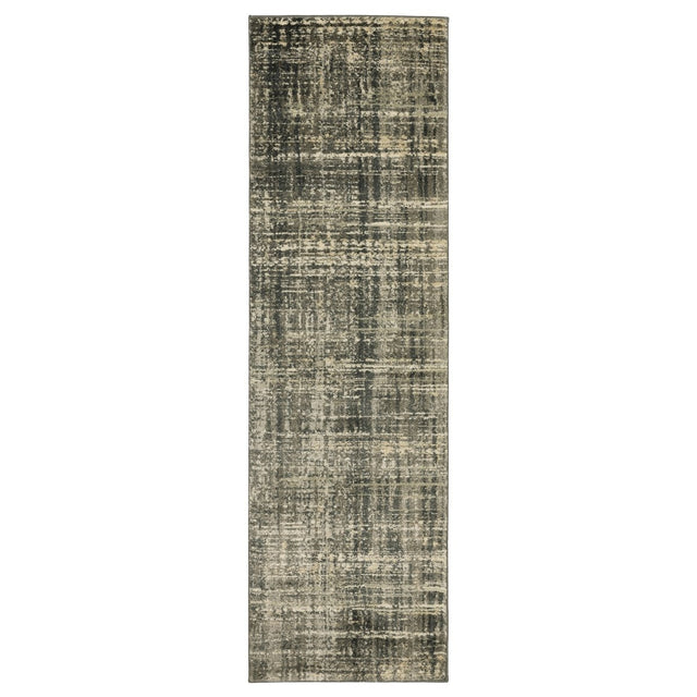 Oriental Weavers Astor 2541M Charcoal/ Beige Rug.