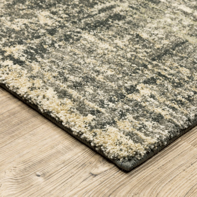 Oriental Weavers Astor 2541M Charcoal/ Beige Rug.
