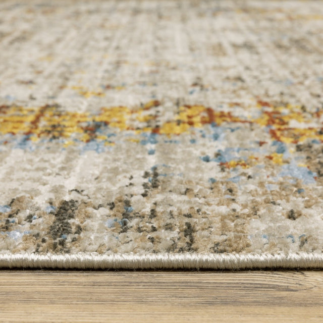 Oriental Weavers Bauer 005E2 Beige/ Multi Rug.