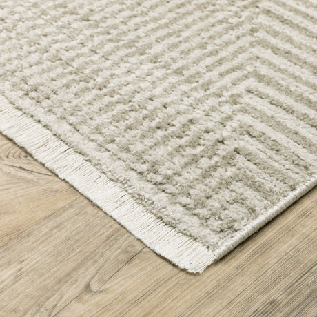 Oriental Weavers Bauer 4150E Beige/ Ivory Rug.