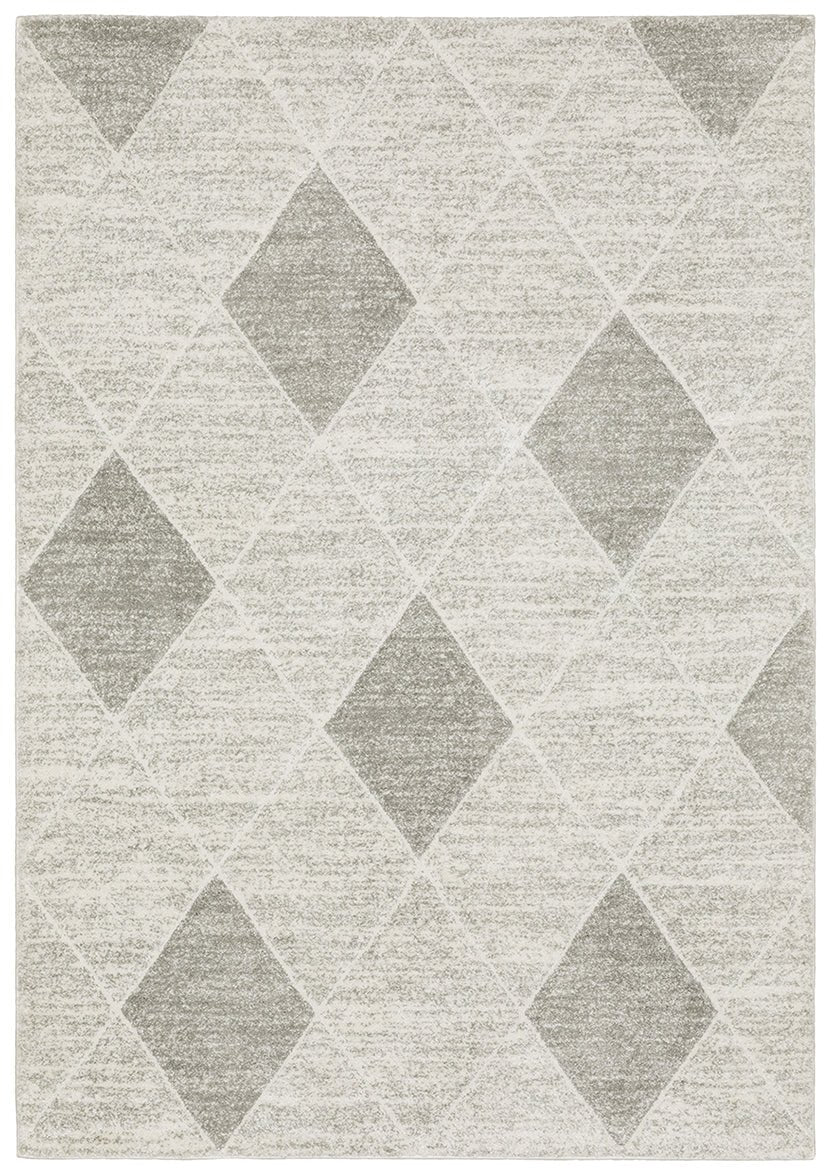 Oriental Weavers Cambria 005W2 Grey/ Ivory Rug.