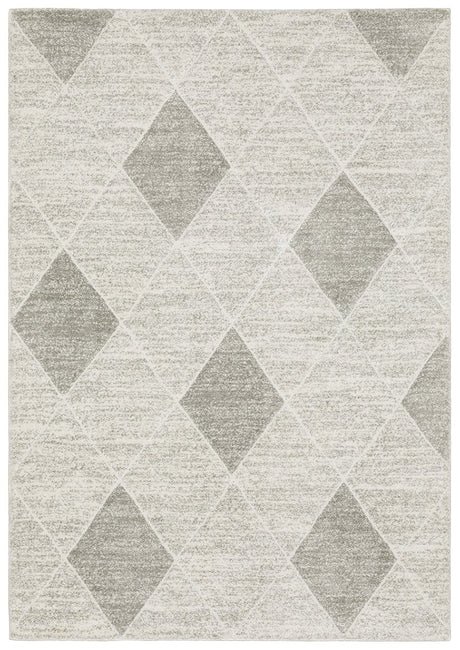 Oriental Weavers Cambria 005W2 Grey/ Ivory Rug.