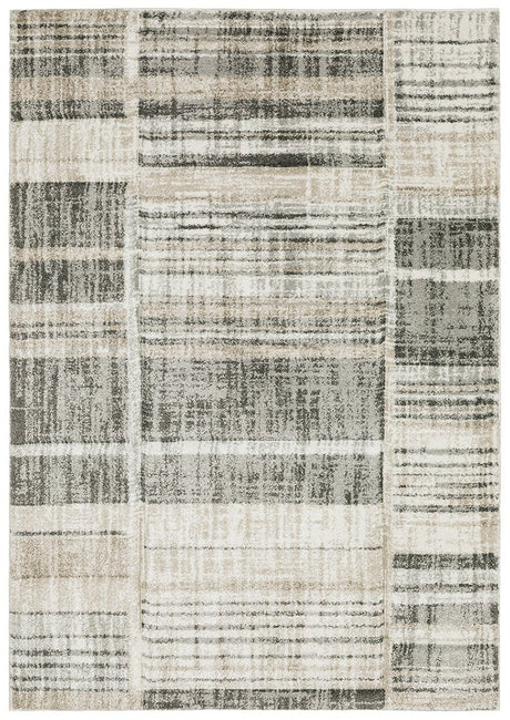 Oriental Weavers Cambria 055X2 Beige/ Charcoal Rug.