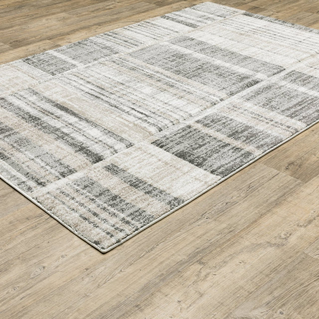 Oriental Weavers Cambria 055X2 Beige/ Charcoal Rug.