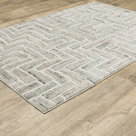 Oriental Weavers Cambria 093L2 Ivory/ Beige Rug.