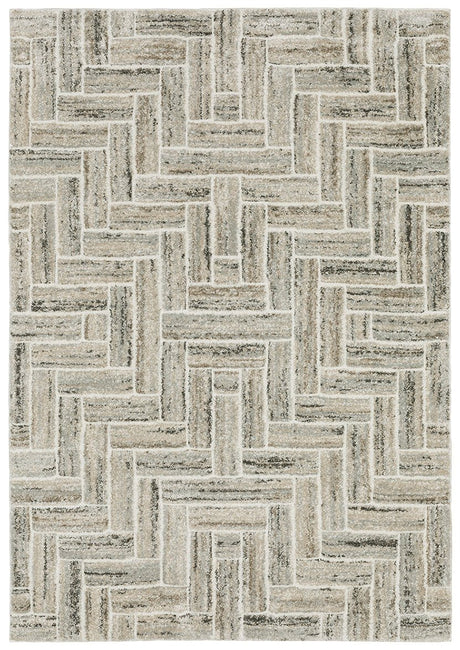 Oriental Weavers Cambria 093L2 Ivory/ Beige Rug.
