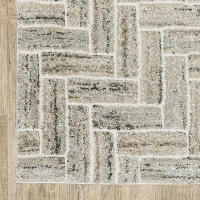 Oriental Weavers Cambria 093L2 Ivory/ Beige Rug.