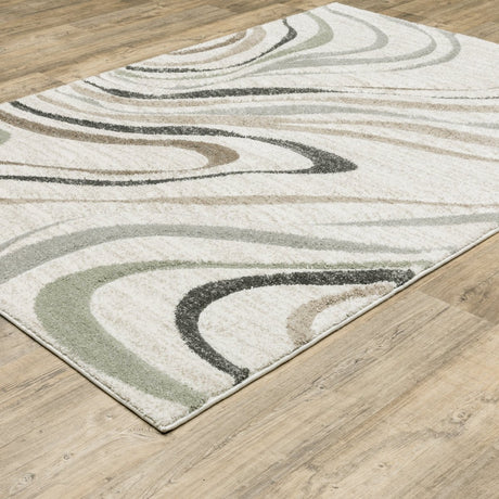 Oriental Weavers Cambria 162W2 Beige/ Multi Rug.