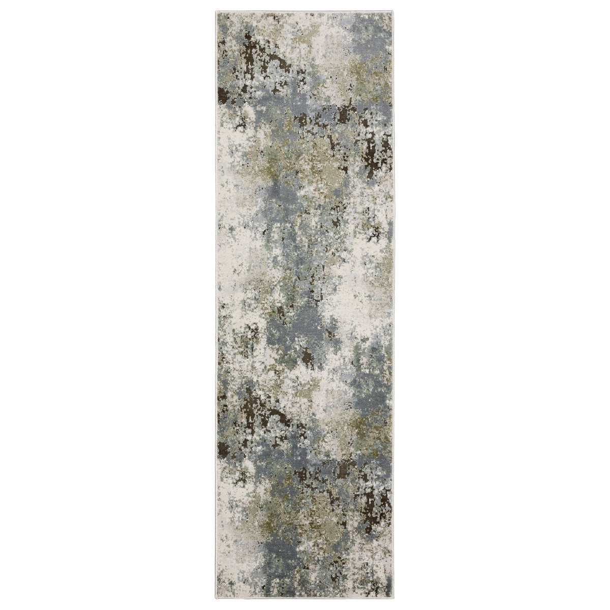 Oriental Weavers Caravan 5090E Blue/ Green Rug.