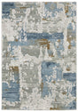 Oriental Weavers Easton 4518X Grey/ Blue Rug.