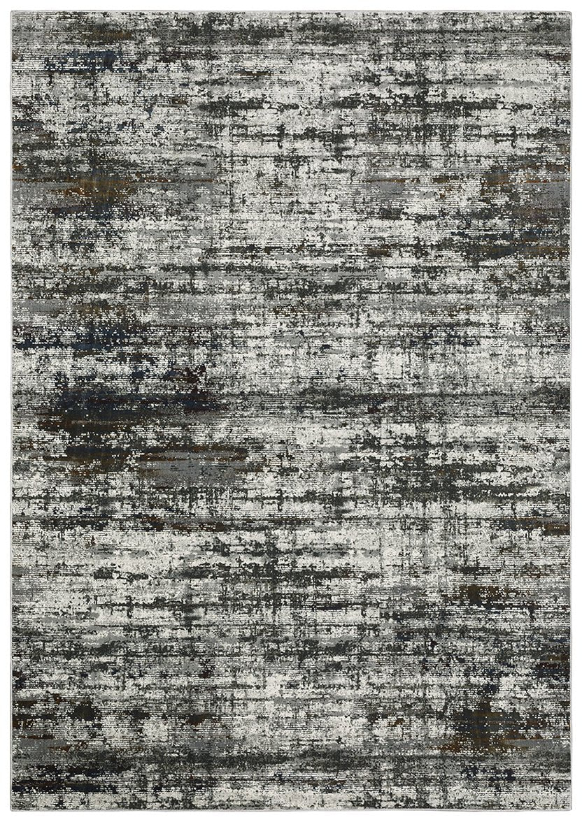 Oriental Weavers Gemini 4151U Charcoal/ Grey Rug.
