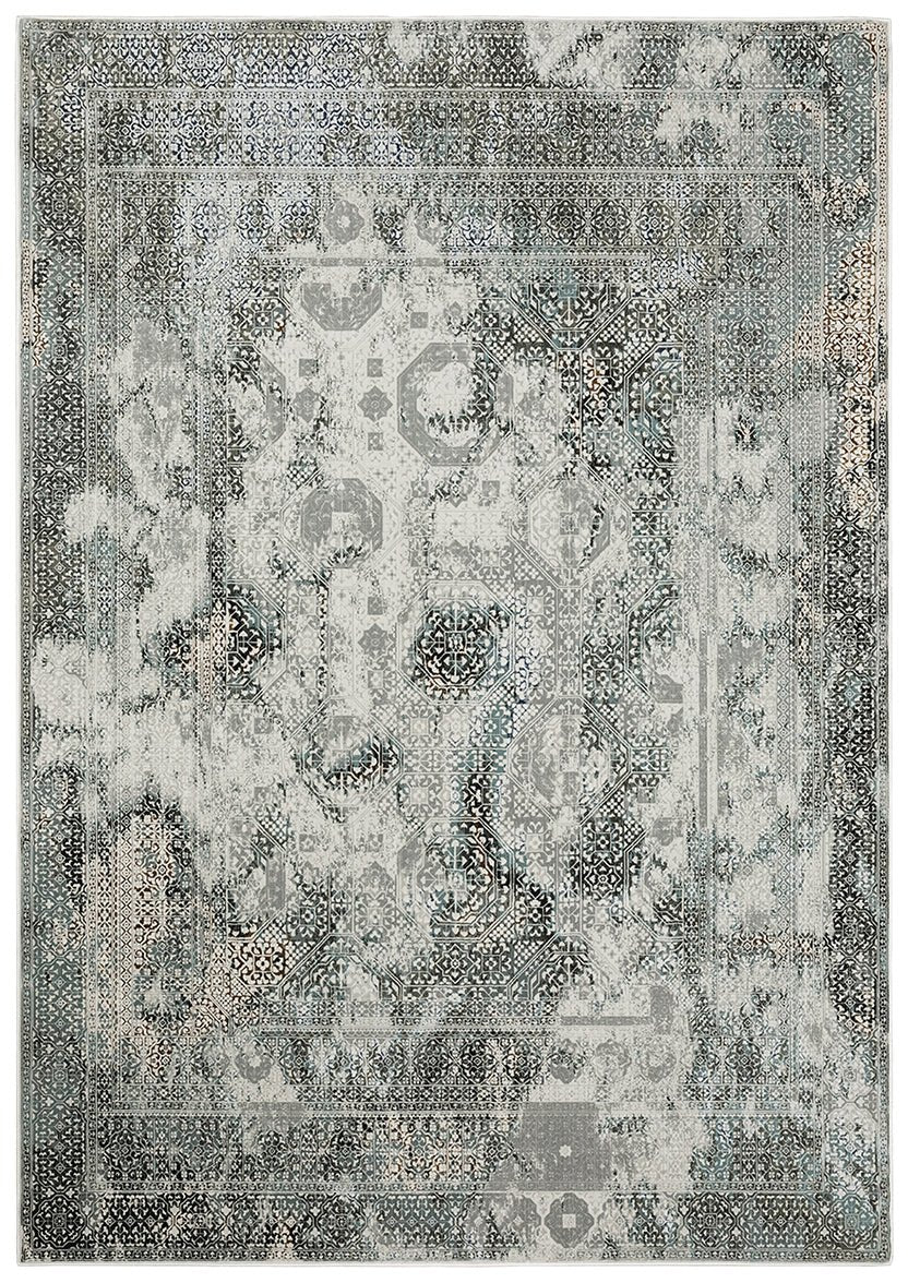 Oriental Weavers Gemini 4153F Grey/ Multi Rug.
