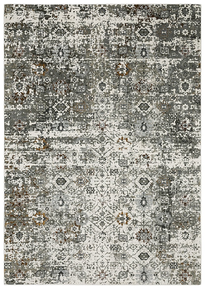 Oriental Weavers Gemini 5501J Ivory/ Multi Rug.