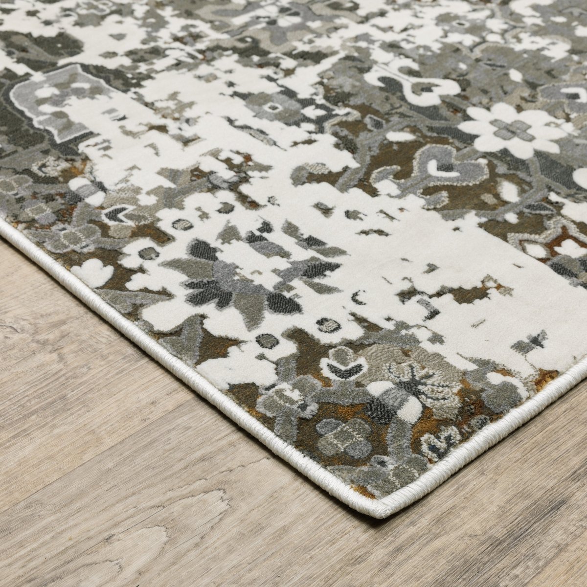 Oriental Weavers Gemini 5501J Ivory/ Multi Rug.