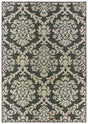 Oriental Weavers Latitude 8020K Grey/ Charcoal Rug.