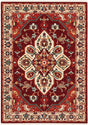 Oriental Weavers Lilihan 5502C Red/ Ivory Rug.