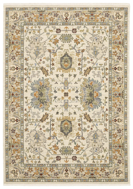 Oriental Weavers Lucca 2063Y Ivory/ Multi Rug.