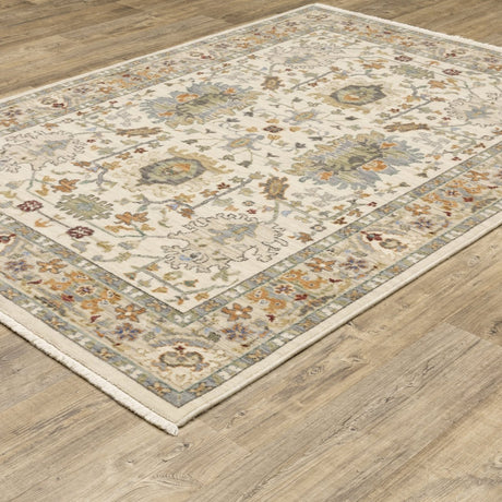Oriental Weavers Lucca 2063Y Ivory/ Multi Rug.