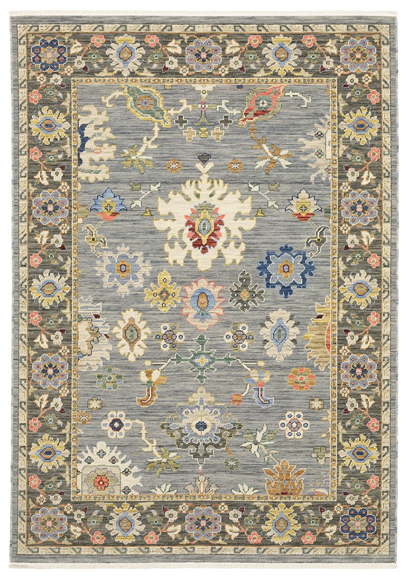 Oriental Weavers Lucca 846D1 Blue/ Multi Rug.