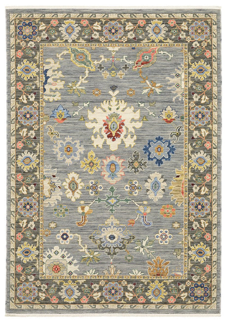 Oriental Weavers Lucca 846D1 Blue/ Multi Rug.