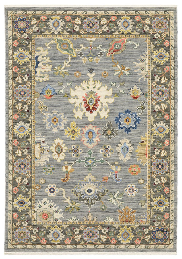 Oriental Weavers Lucca 846D1 Blue/ Multi Rug.