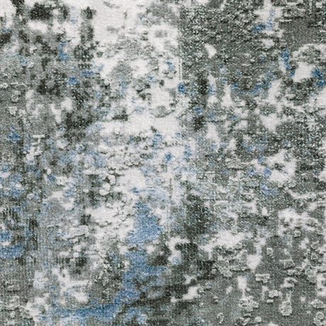 Oriental Weavers Machine Washable Malibu Mal02 Ivory/ Grey Rug.