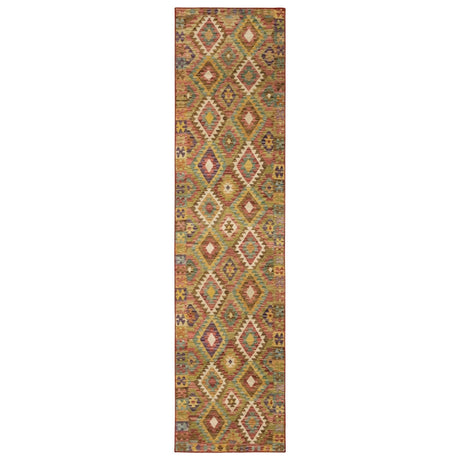 Oriental Weavers Machine Washable Malibu Mal07 Gold/ Multi Rug.