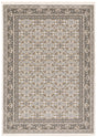Oriental Weavers Maharaja 2061N Ivory/ Charcoal Rug.
