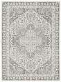 Oriental Weavers Montecito 1101W Grey/ White Rug.