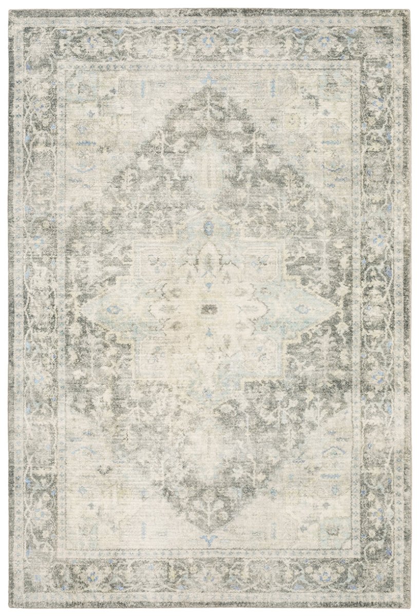 Oriental Weavers Savoy 28104 Grey/ Ivory Rug.