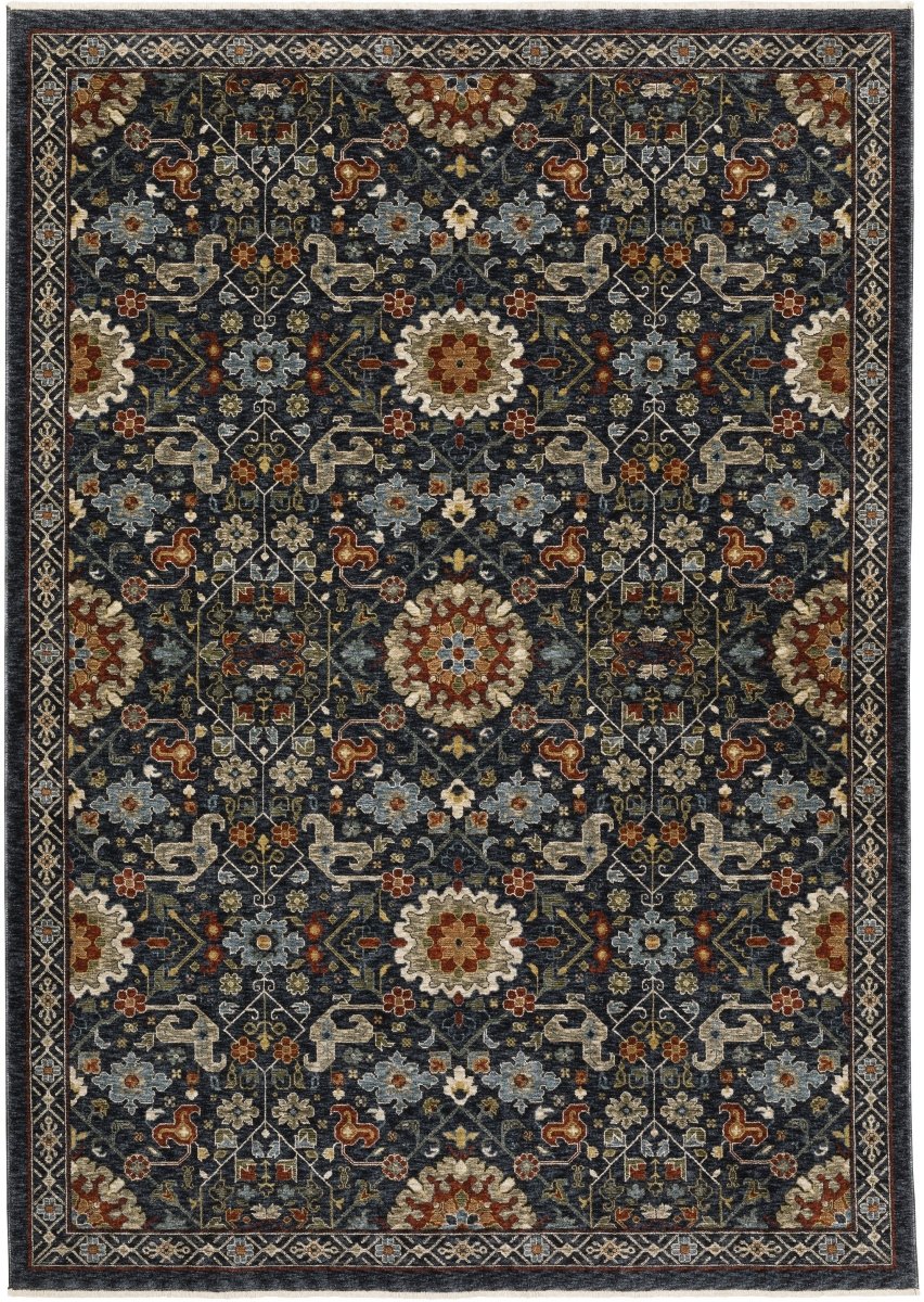 Oriental Weavers Sphinx Aberdeen 006B1 Blue/ Multi Rugs.