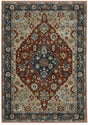 Oriental Weavers Sphinx Aberdeen 1143H Red/ Blue Rugs.