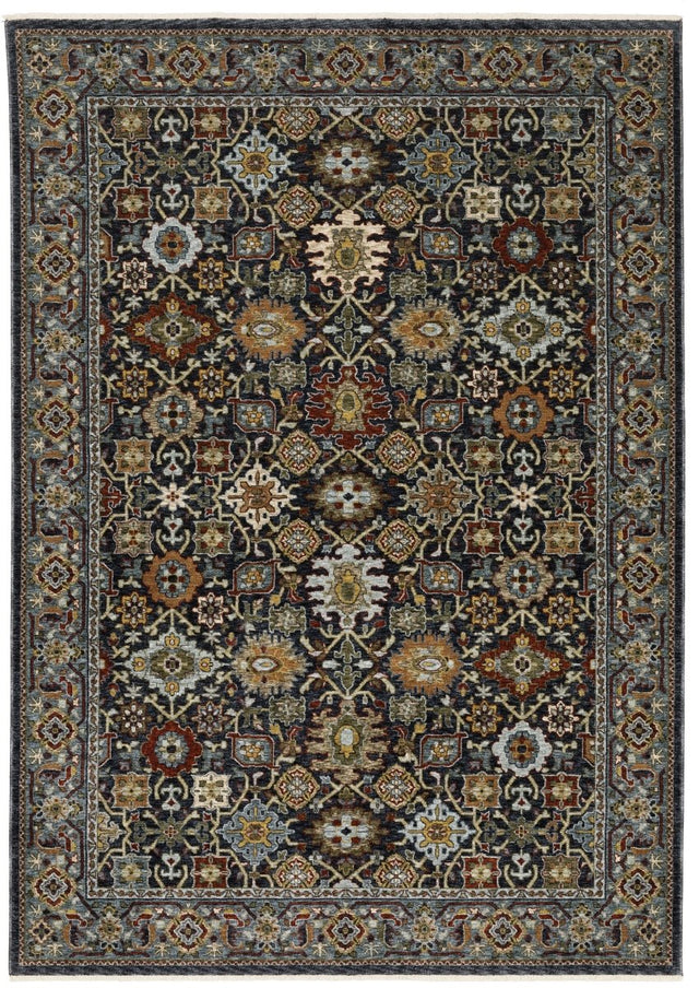 Oriental Weavers Sphinx Aberdeen 4922D Blue/ Multi Rugs.