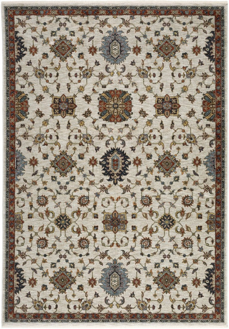 Oriental Weavers Sphinx Aberdeen 751W1 Ivory/ Multi Rugs.