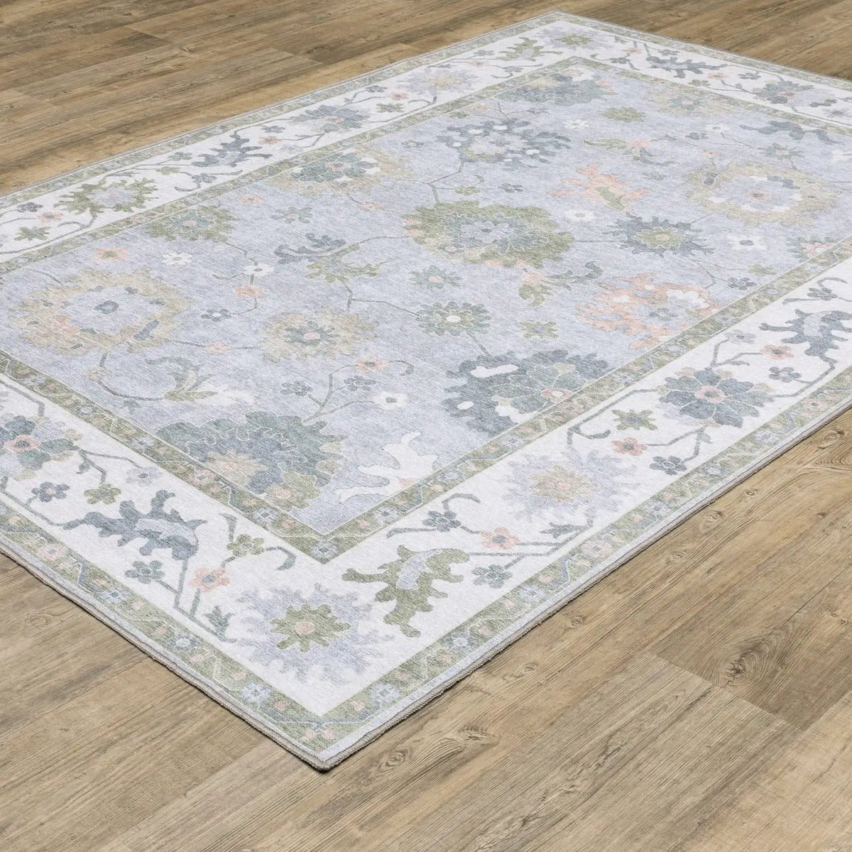 Oriental Weavers Sphinx Addison ADD06 Green Rugs - angle detail