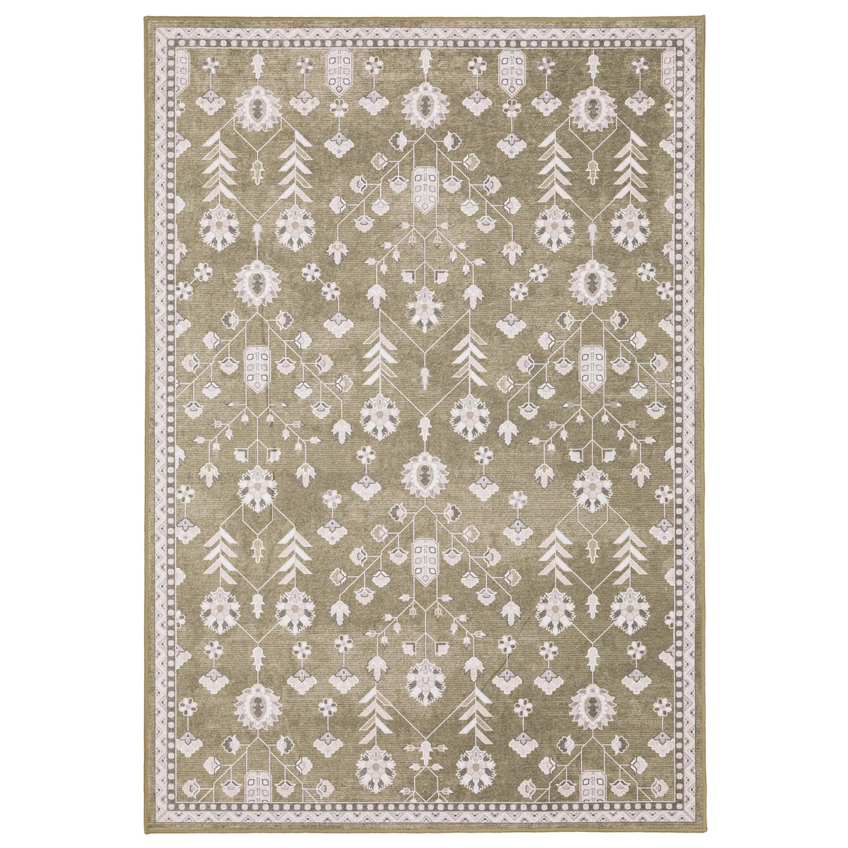 Oriental Weavers Sphinx Addison ADD07 Ivory Rugs - main flat