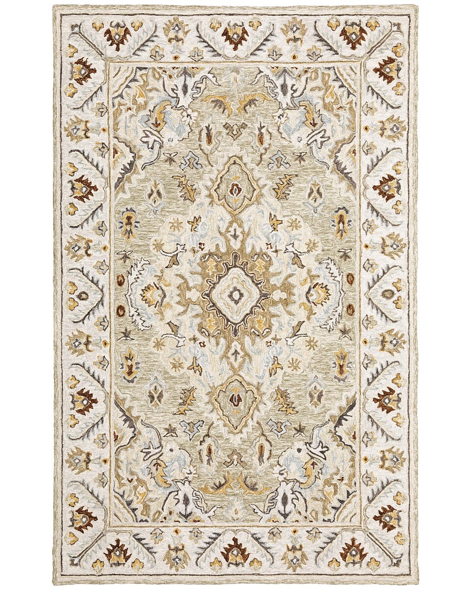 Oriental Weavers Sphinx Alfresco 28403 Ivory / Beige Rugs.