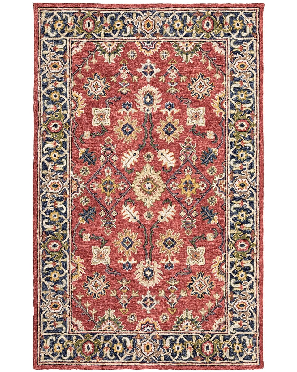 Oriental Weavers Sphinx Alfresco 28404 Red / Blue Rugs.