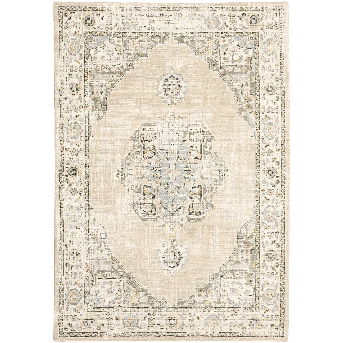 Oriental Weavers Sphinx Andorra 303D Beige / Ivory Rugs.