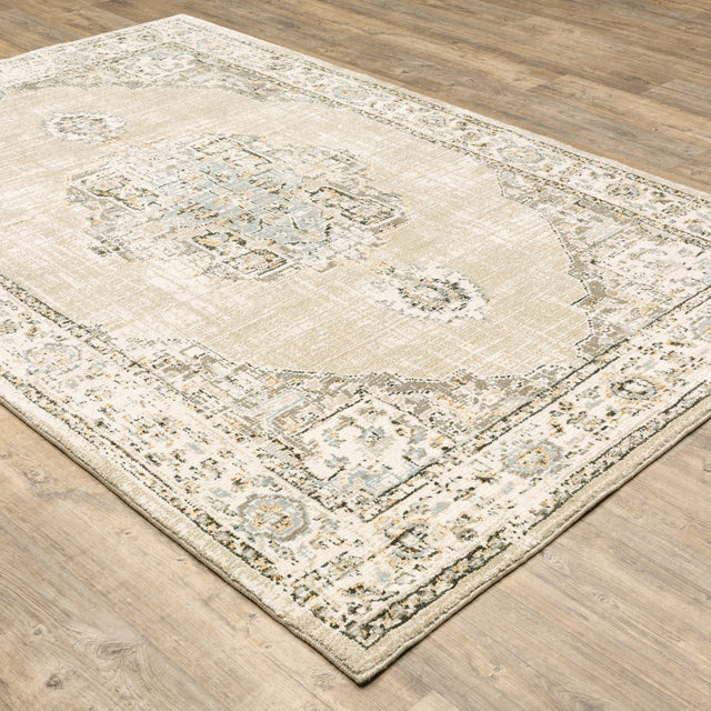 Oriental Weavers Sphinx Andorra 303D0 Beige/ Ivory Rugs.