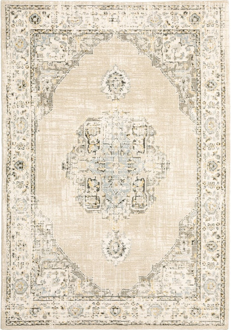 Oriental Weavers Sphinx Andorra 303D0 Beige/ Ivory Rugs.