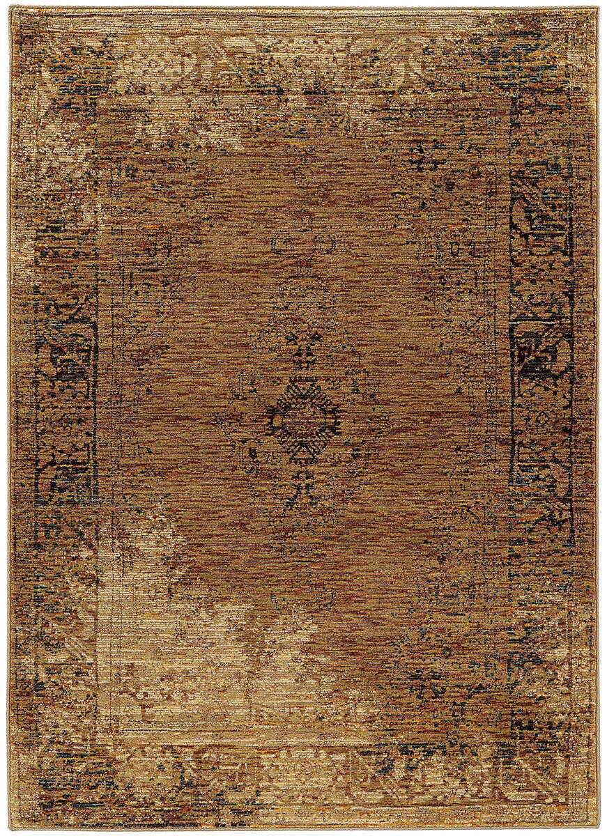 Oriental Weavers Sphinx Andorra 6845D Gold / Brown Rugs.