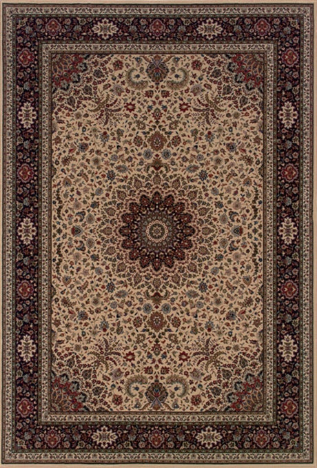 Oriental Weavers Sphinx Ariana 095i8 Ivory / Black Rugs.