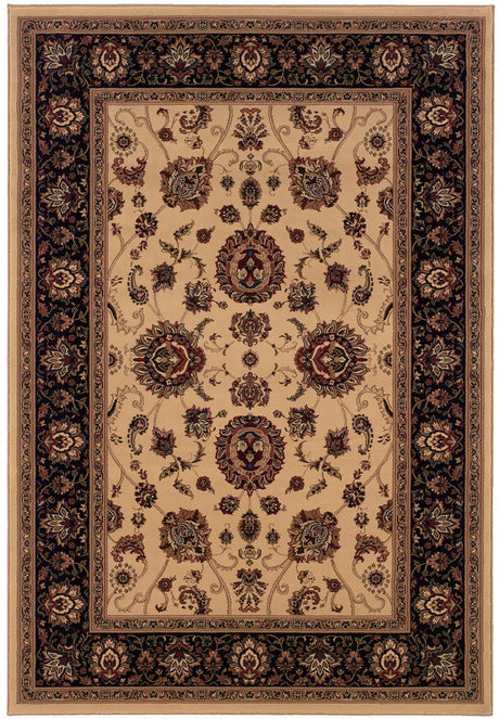 Oriental Weavers Sphinx Ariana 130/7 Ivory / Black Rugs.