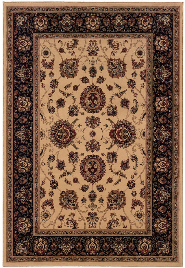 Oriental Weavers Sphinx Ariana 130/7 Ivory / Black Rugs.
